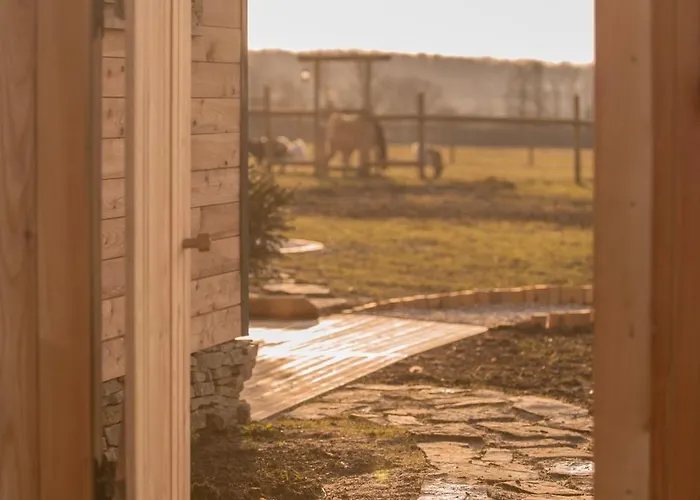 La Roulotte - Bain Nordique Et Animaux Lodge Blâmont